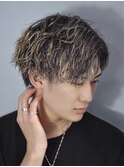 メッシュかきあげ