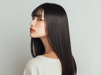 アブニール 柏東口店(AVENIR)の写真/トリキュアトリートメントで艶×ハリのある艶髪に[柏/縮毛矯正/ヘッドスパ/白髪染め/キッズカット/学割U24]