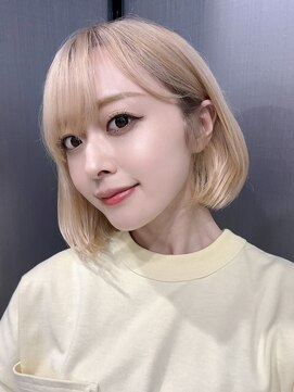 アグ ヘアー ネスト 茨木店(Agu hair nest) 大人ボブ 20代30代40代ヘア 小顔 大阪ボブ 茨木