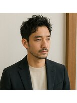 スープレックス ヘアーデザイン(SOUPREX HAIR DESIGN) 大人メンズショートナチュラルパーマ 20代 30代 40代 50代 60代