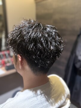 エクファフォーメン(EX-FA FOR MEN) サーフカール/スパイキーショート/ブルーブラック/瀬田