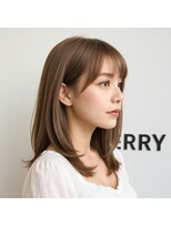 ヘアーズ ベリー 香里園店(hairs BERRY)&nbsp;★艶感UP暖色系カラーとウェーブの大人ミディアム小顔効果◎UP