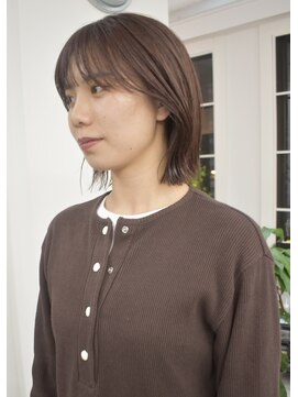 グリーン 高田馬場(green) 【SANA】くびれボブ×レッドブラウンカラー