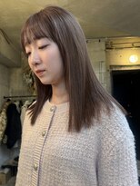 ダコタリッカ(dakota Rikka)&nbsp;ブリーチなしで叶える透け感たっぷりピンクベージュ