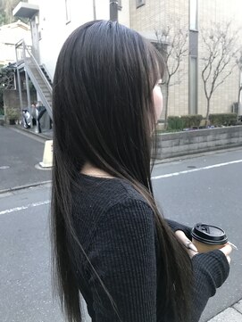 フェンヘアーアイス 中目黒(Fen.hair ici) 20代髪質改善カラーブリーチなし冬カラー