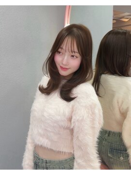 ボタン シブヤ(VOTAN SHIBUYA) くびれミディアム/レイヤーカット/顔まわりカット