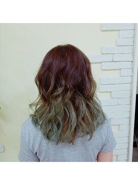 クレア(CREA) オリーブアッシュ☆★☆★ハイライト