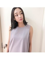 パティオン(PATIONN)&nbsp;セミウェット王道切りっぱなしワンレンストレート大人外ハネロブ