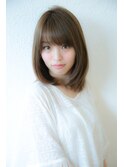 20代30代40代50代ok!ミディアムレイヤーボブ Lino by U-REALM