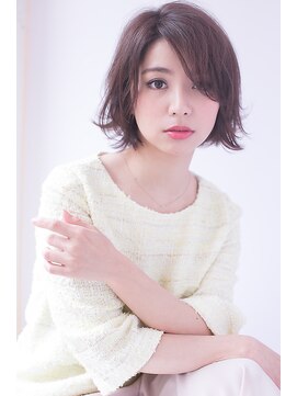 アンヘアー 元町三宮(UNHAIR) グレージュアンニュイショート【パーソナルカラー】