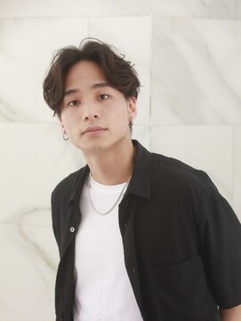 オーブ ヘアー カローラ 福岡大牟田店(AUBE HAIR corolla) 【AUBE HAIR】韓国風__ナチュラルセンターパート