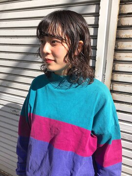 ヤエ 松山(YAE) ウルフウェーブパーマ