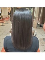 ネオリーブチノ 登戸店(Neolive cino)&nbsp;黒髪　ナチュラルストレートに仕上がる縮毛矯正