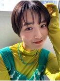 髪質改善×マッシュショート