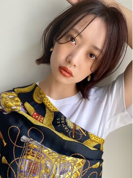 キートス(Kiitos) 【横顔までも完璧】小顔みせミニボブ