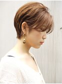 【morio札幌】札幌ショート　大人かわいい耳かけショート