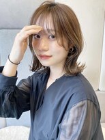 アナ ラーナ(Anna Lanna) 韓国風　ショート くびれヘア ボブ　透明感カラー　透け感カラー
