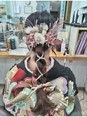 成人式ヘアセット