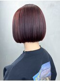 ボブカシスカラー_大人ガーリーチョコレートプリカール_ba440341