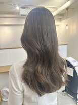 ヒビト 恵比寿 渋谷(HIBITO.) 髪質改善カラー オリーブベージュ グレージュ