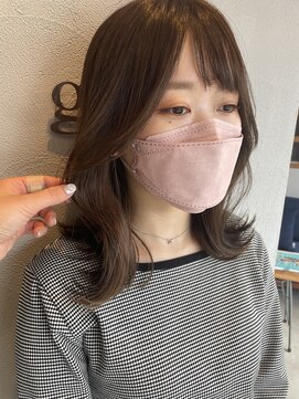 ジレ(giLet) 顔周りレイヤーカット