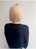 きりっぱなしBOB × ハイトーンベージュ