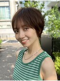 30代　ショートカット　ショートヘア　大人ショート　広尾