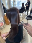 髪質改善　美髪カラー
