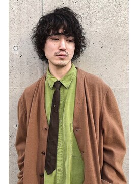 オーサム 下北沢(THE AWESUM) 個性派メンズミディアムモジャモジャパーマ[下北沢]