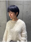 【MISATO】ネイビーカラー_ショートマッシュ