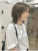 大人かわいいウルフカット