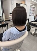 切りっぱなしボブ