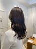 【平日限定】カット+ブラウンカラー+艶感トリートメント　カラー50％OFF￥8470