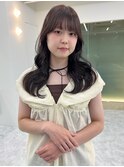 ラベンダーグレージュ/大人っぽくびれレイヤー