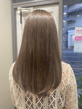 コトナ 越谷店 透明感｜オリーブベージュ×モテ髪ロングヘア【越谷】