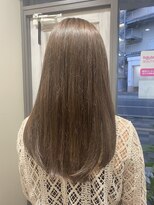 コトナ 越谷店 透明感|オリーブベージュ×モテ髪ロングヘア【越谷】