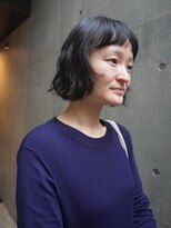 カシ 中目黒(CASI)&nbsp;癖毛風パーマで楽しむミニボブ