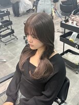 ジーニー 千葉(GENiE)&nbsp;ブリーチなしカラー/透明感ベージュ/千葉駅【白井愛海】