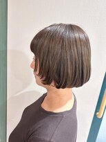ヘアサロン ナノ(hair salon nano)&nbsp;ボブ/白髪ぼかしハイライト/レイヤーカット/髪質改善