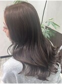 オリーブベージュイルミナカラーレイヤーカット20代30代40代堺東