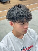 ラヴィズムバイフィフス 長岡古正寺店 長岡駅(LUVISM by fifth) 長岡シャドウパーマ緩めスパイラルパーマ波巻きパーマッシュ30代