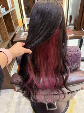 フィッツ(Fits) 【インナーカラー赤】