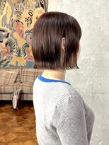 アペロ 柏(Apero)&nbsp;切りっぱなしボブ/ミニボブ/髪質改善ストレート/柏美容室/前髪