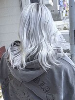 ブレイズヘアー(BLAZEhair)&nbsp;【超ハイトーン】ホワイト×ブリーチ４回