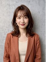 ミム(Mimu)&nbsp;20代30代40代/小顔似合わせカット/レイヤー/ミディアムレイヤー