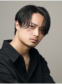 大人スリックパート MEN’S HAIR/リバースセンターパート/表参道