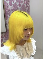 髪屋 紬 ピカチュウカラー