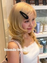 ベレーザ 渋谷(BELEZA)&nbsp;19738_髪質改善抜きっぱなしブリーチハイトーンブロンドベージュ
