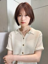 シンス 銀座(since)&nbsp;ショートボブ/丸みボブ/小顔ショート/顔周りカット/似合わせ