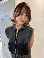 ヴィア 京都烏丸(Via)&nbsp;10代20代/フェイスフレーミング/ペールオレンジ/ハイトーン